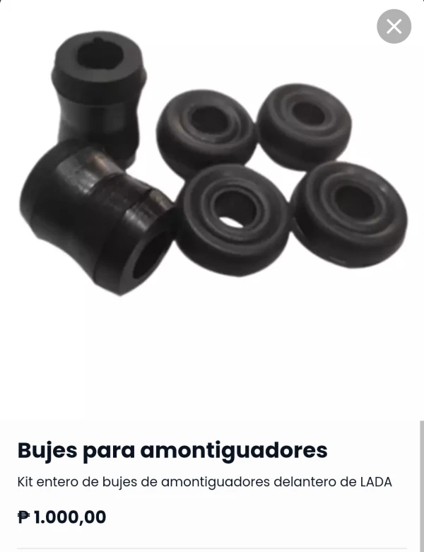 Bujes de amontiguadores delantero LADA's foto | Taller ARC |  BizneCubano